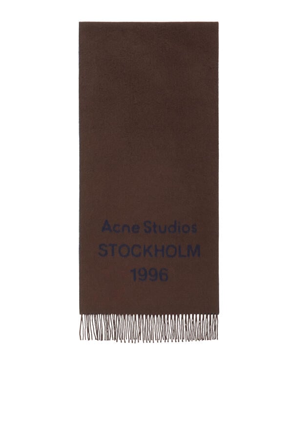 Wool Logo Scarf