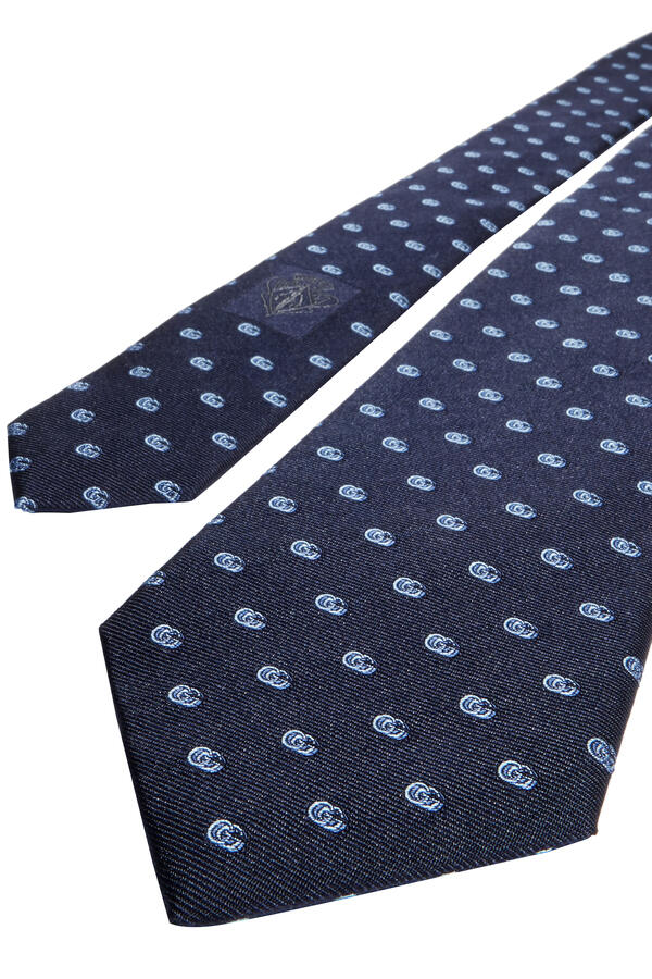 Double G Silk Jacquard Tie