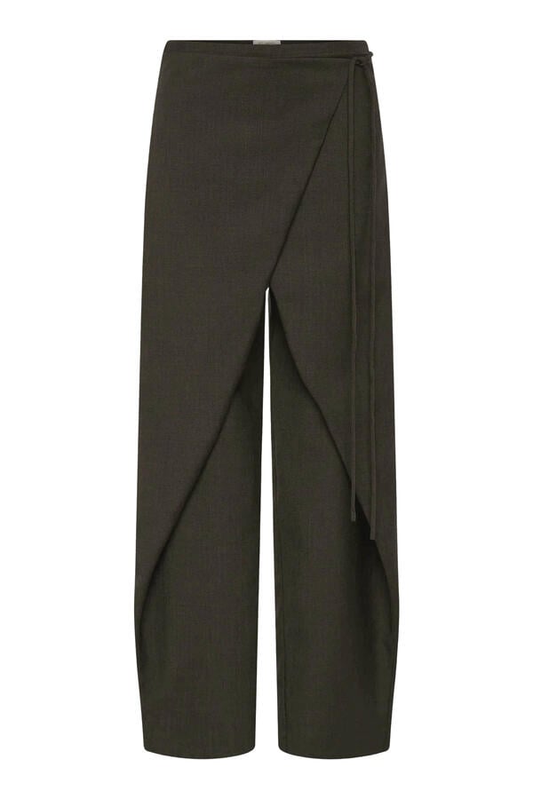 Wrap Rouleau Tailored Pants