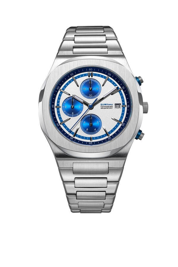 Blue Pulse Chronograph Watch