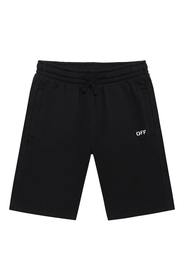 Kids Diagonal Paint Sweatshorts