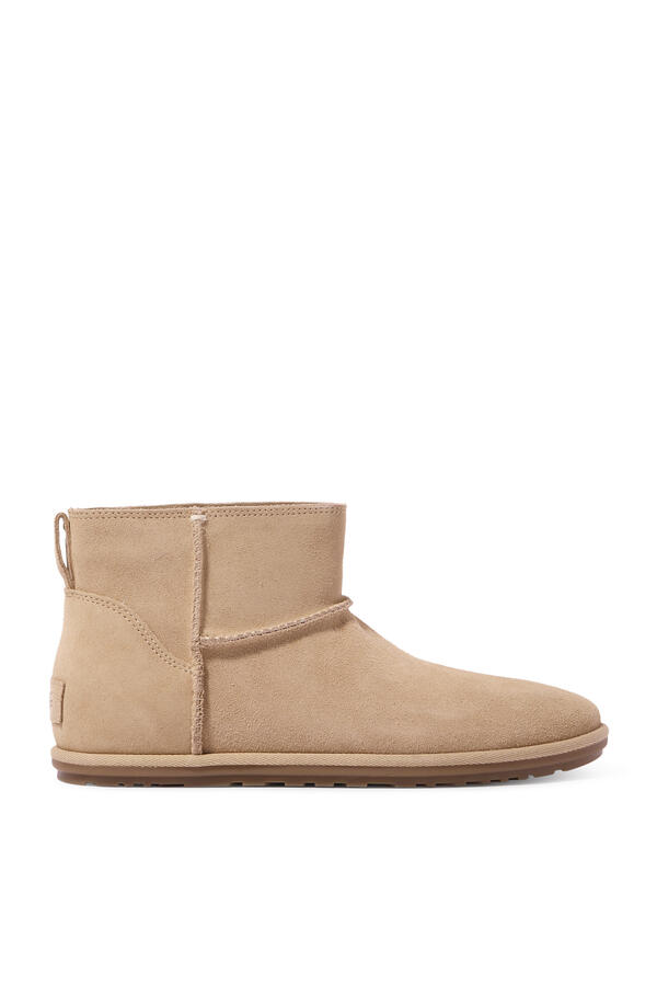 Classic Deconstructed Mini Boots