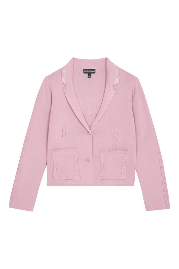 Kids Viscose Knit Blazer