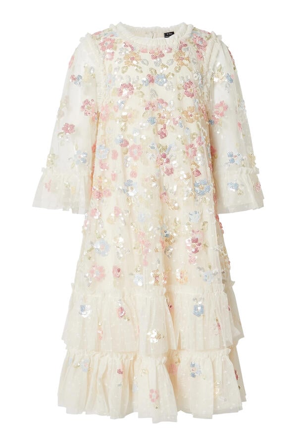 Kids Sequin Bloom Dress