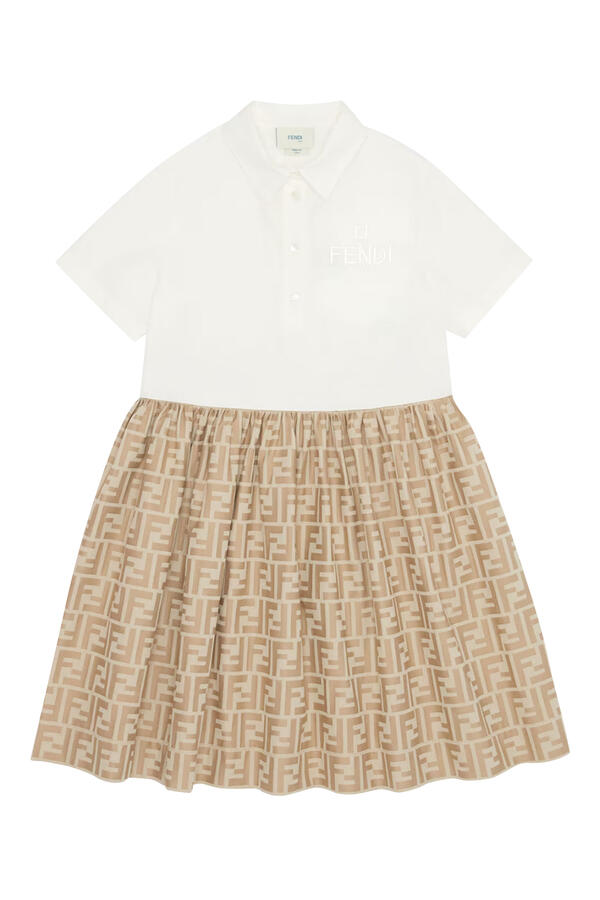 Kids Logo Short Sleeves Dress