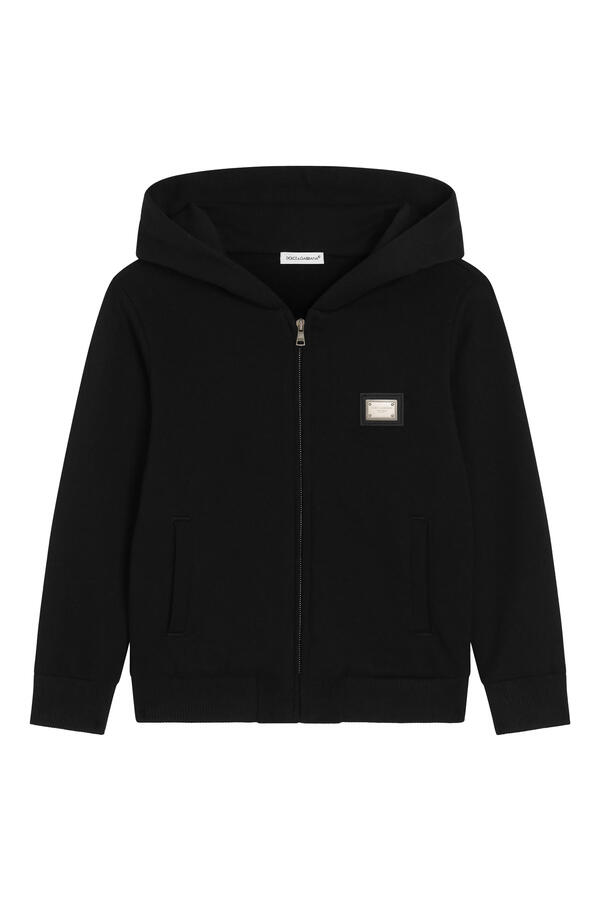 Kids Logo Plate Hooded Sweatshirt