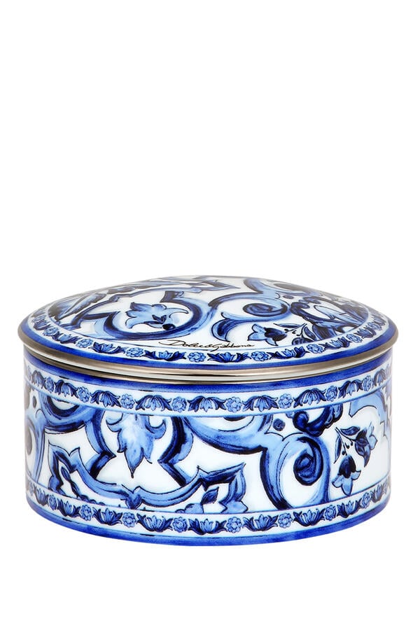 Blu Mediterraneo Round Box
