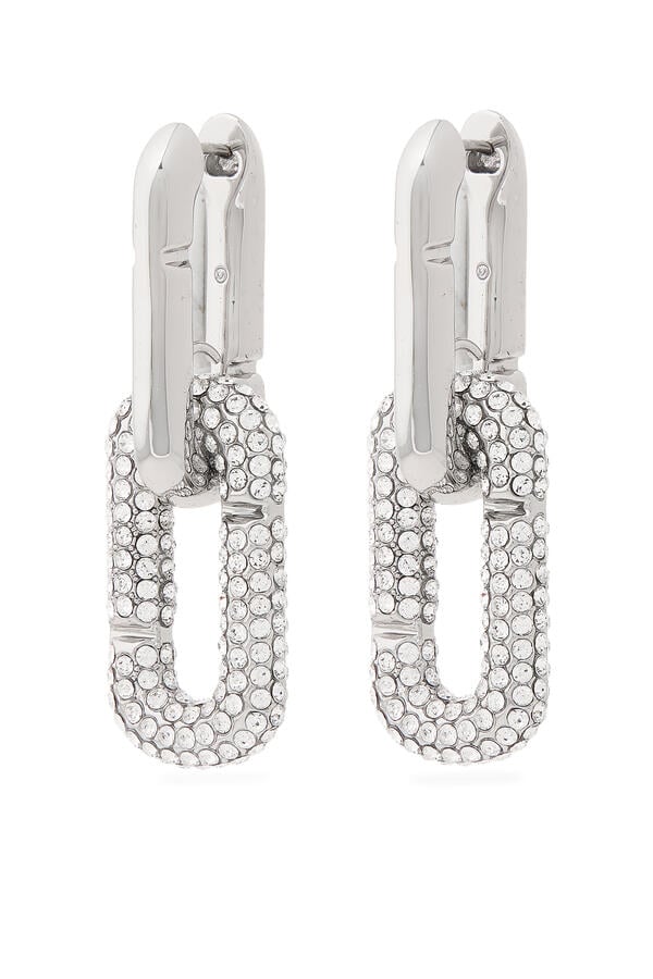 Pop J Marc Pave Drop Earrings