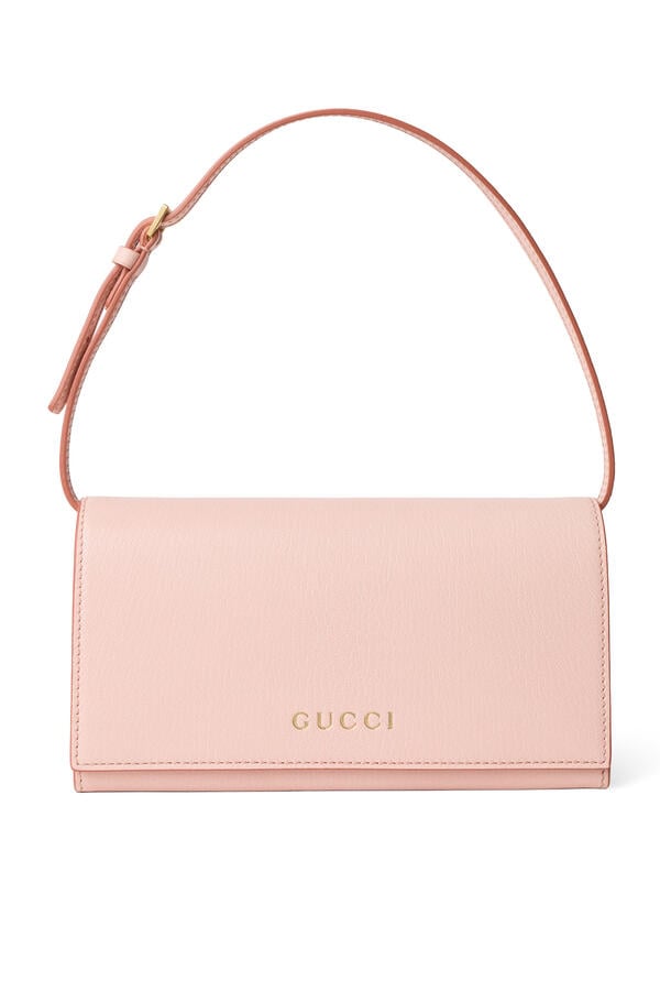  Mini Pouch with Logo Lettering
