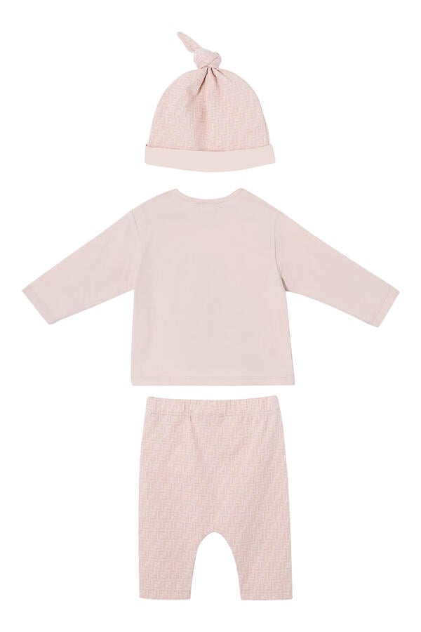 Kids Jersey Sweatshirt, Trousers and Hat Set
