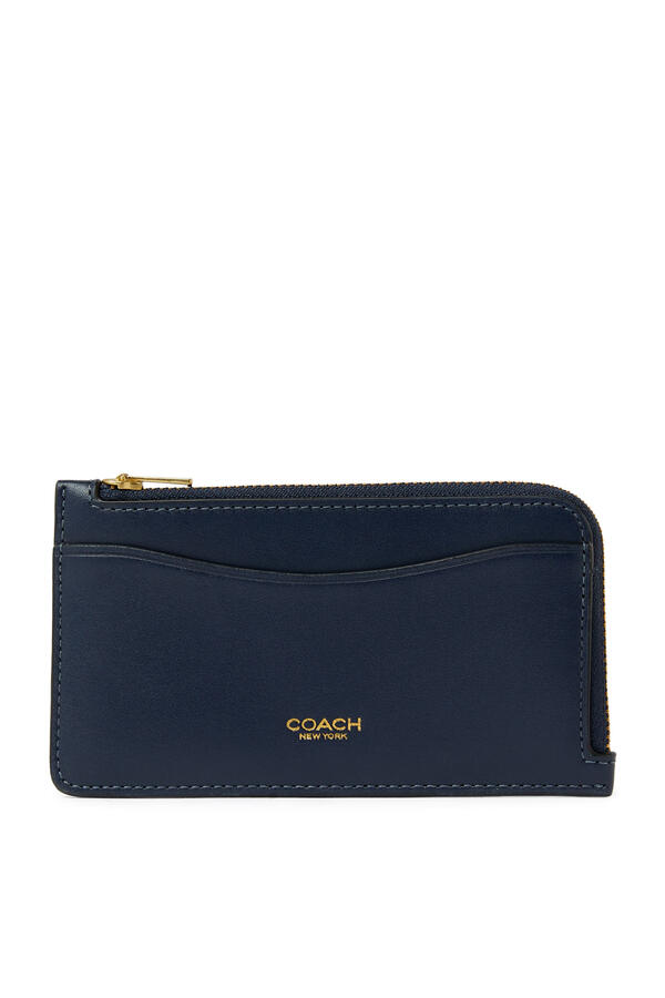  Leather Zip Around Wallet 
