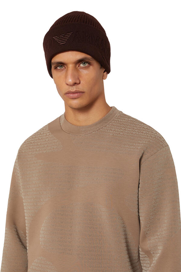 Macro Logo Beanie 