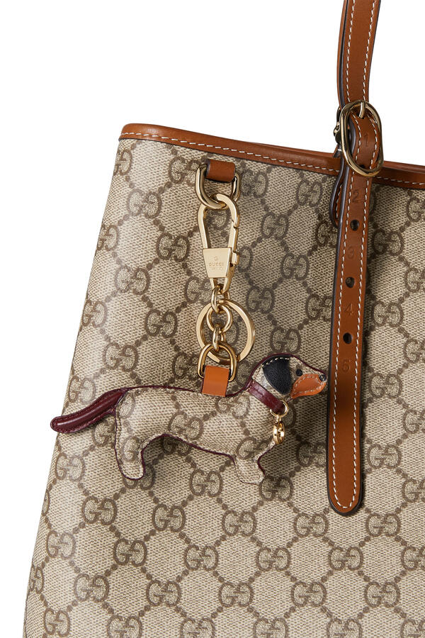 Dog-Shaped Bag Charm