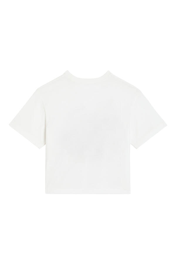 Kids Logo Flower Print T-Shirt
