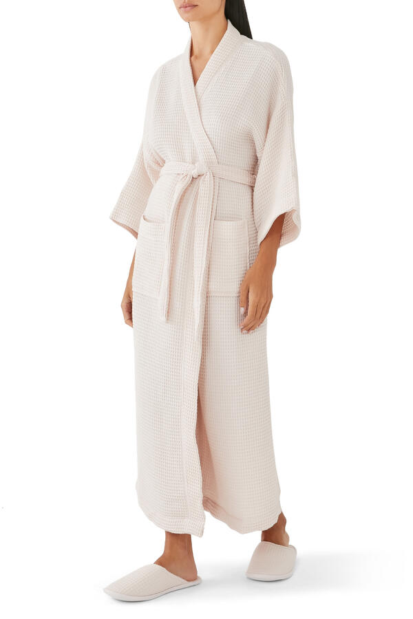 Lightweight Waffle Robe