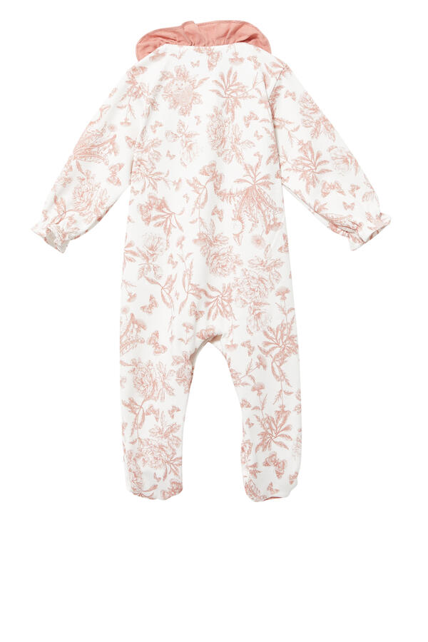 Floral Printed Sleepsuit