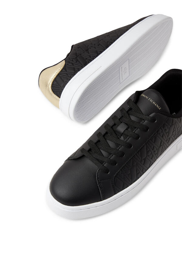  All-Over AX Logo Sneakers 
