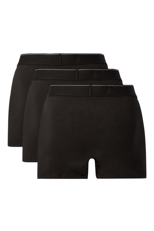 Graphic Monogram Cotton Stretch Trunks, Set of 3