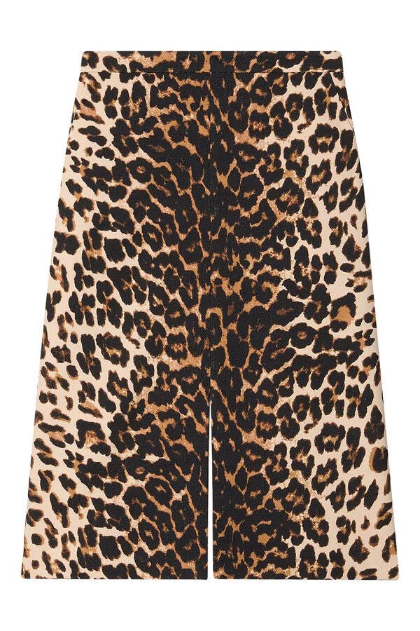Leopard Midi Skirt