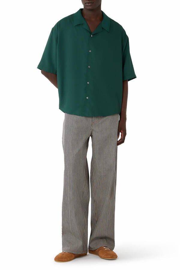 Boxy Short-Sleeve Shirt