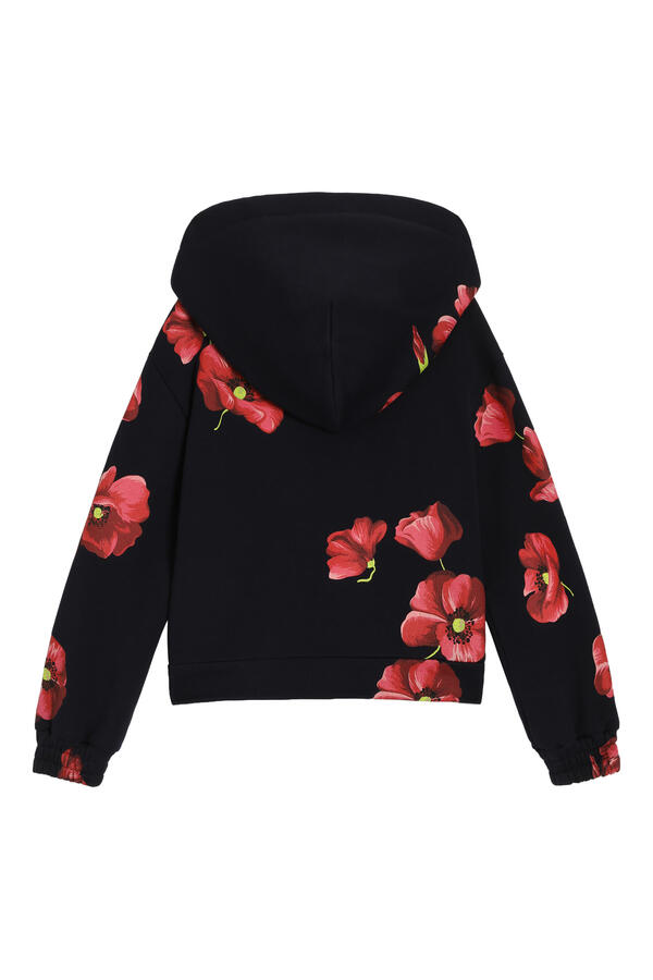 Kids Poppy-Print Sweatshirt