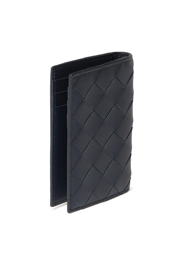 Intrecciato Flap Card Case 