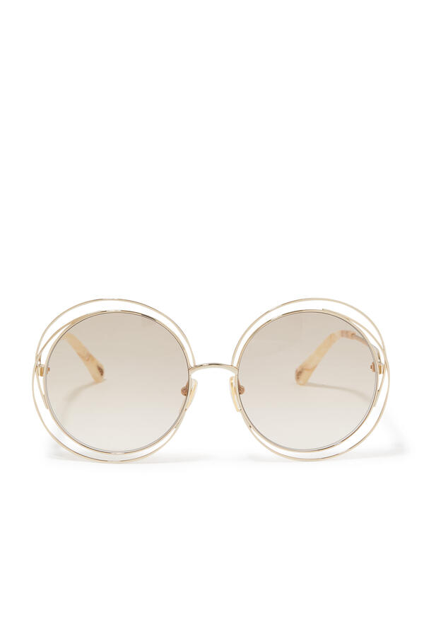 نظارة شمسية كارلينا بإطار دائري