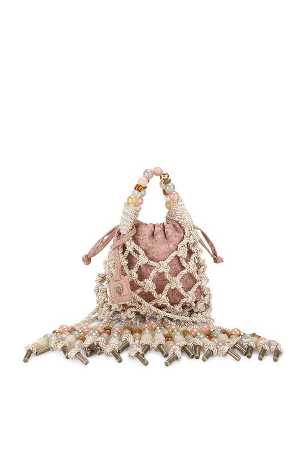 Mini Macrame Rope Bag 