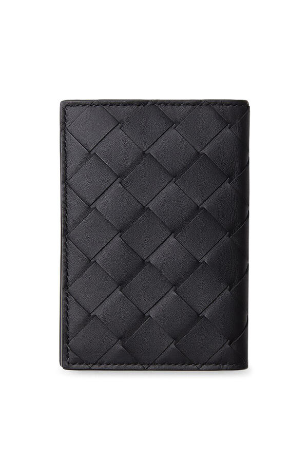 Intrecciato Flap Card Case