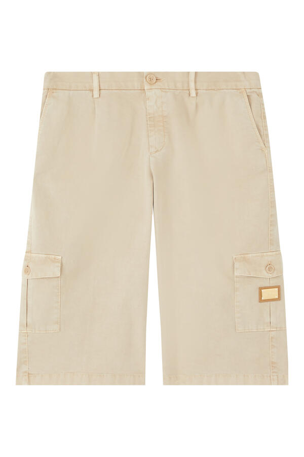 Kids Logo Gabardine Shorts