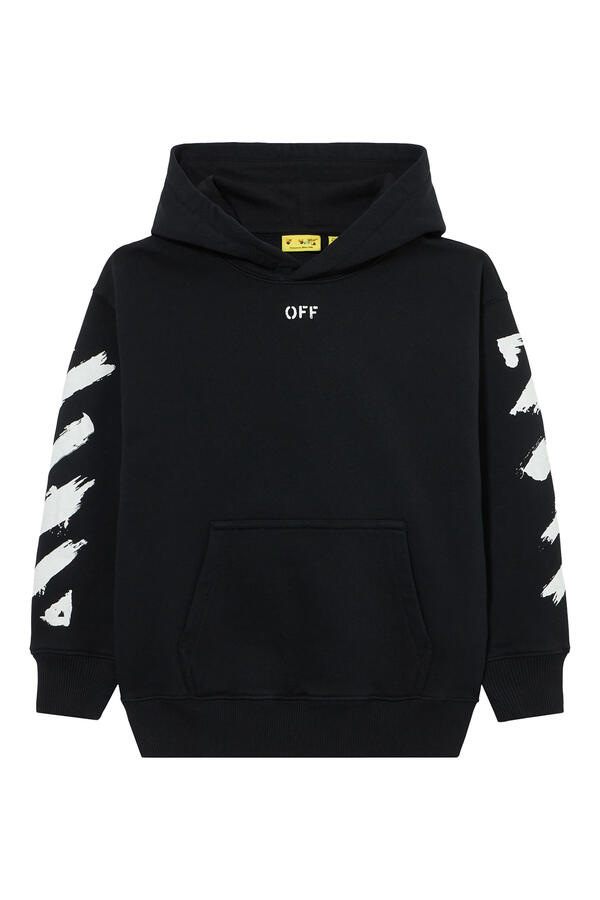 Kids Diagonal Paint Hoodie