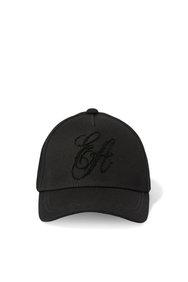 Logo Baseball Cap in Canvas