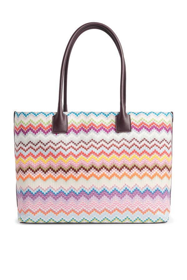 Raschel Knit Tote Bag