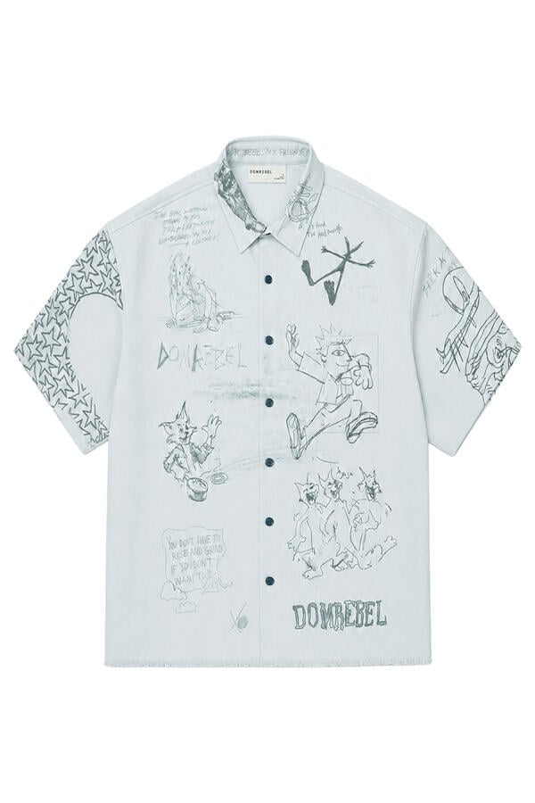 Sketchy Short Sleeve Shirt