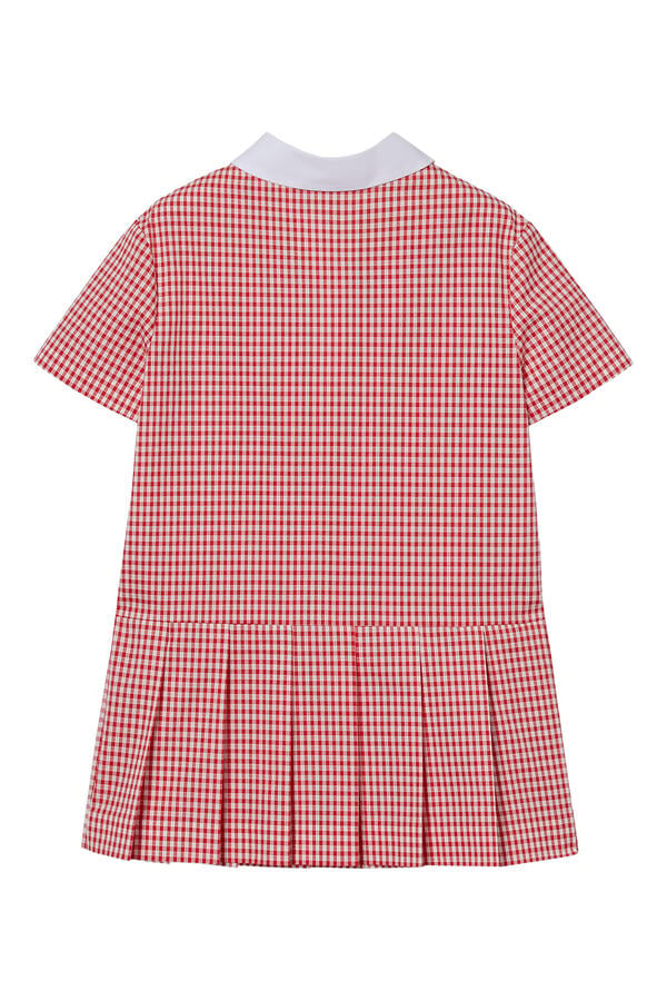 Kids Gingham Cotton Dress