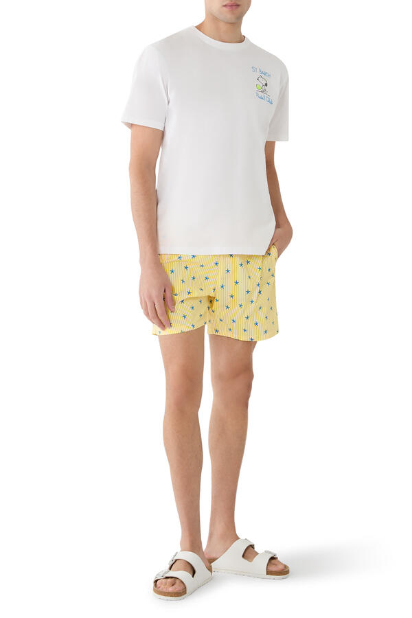Snoopy Padel Club Embroidery T-Shirt