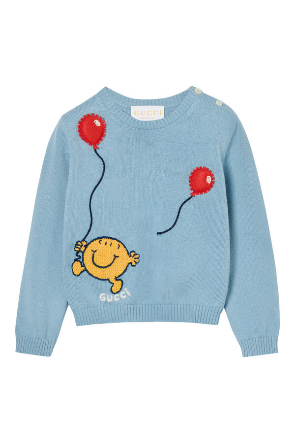 Kids Characters Print Sweater