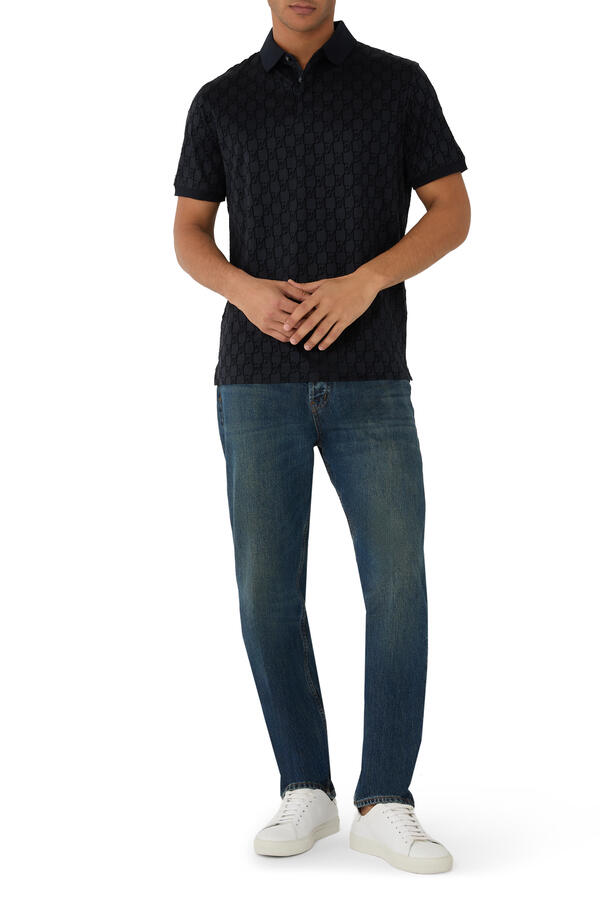 Allover Logo Polo Shirt