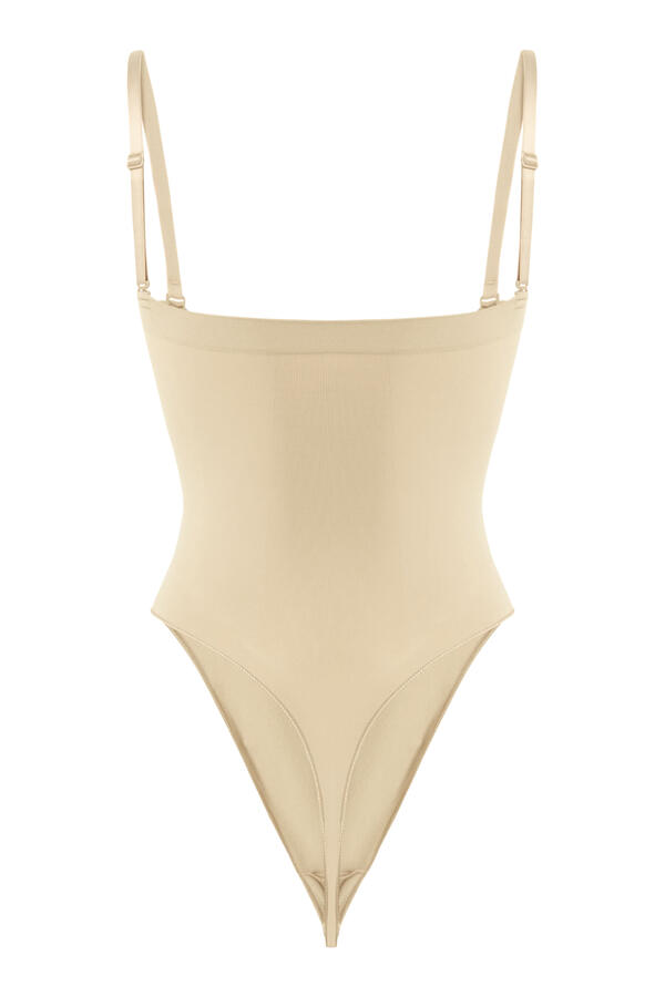 Seamless Sculpt Thong Bodysuit 