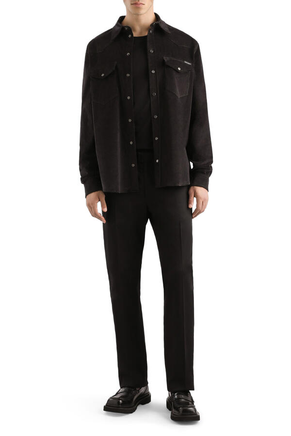 Fine-Wale Corduroy Shirt