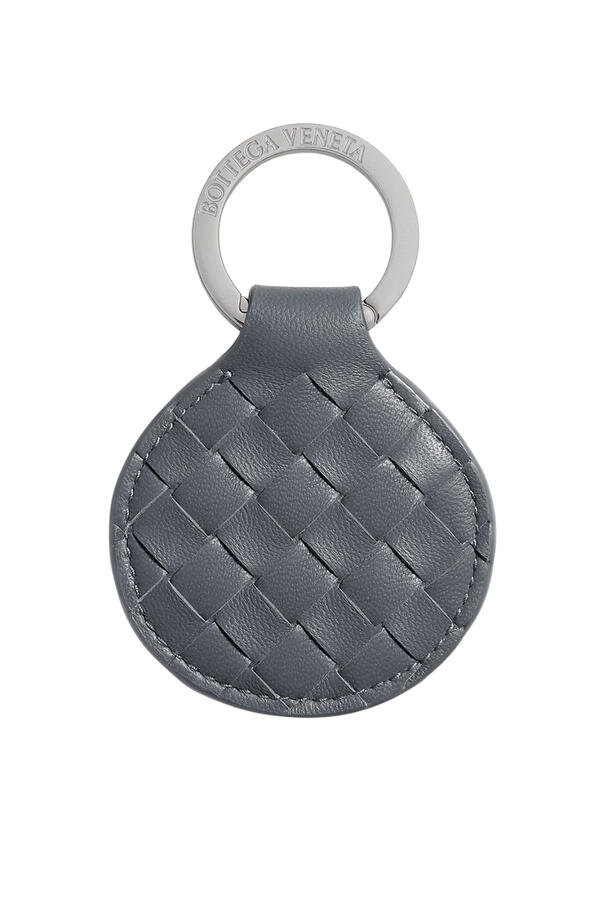 Intrecciato Piccolo Round Key Ring