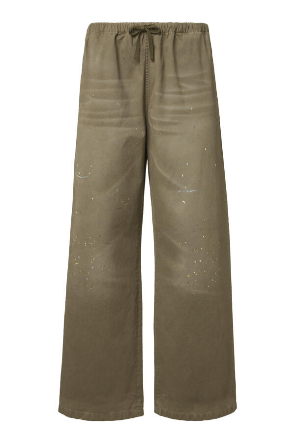 Washed Cotton Trousers