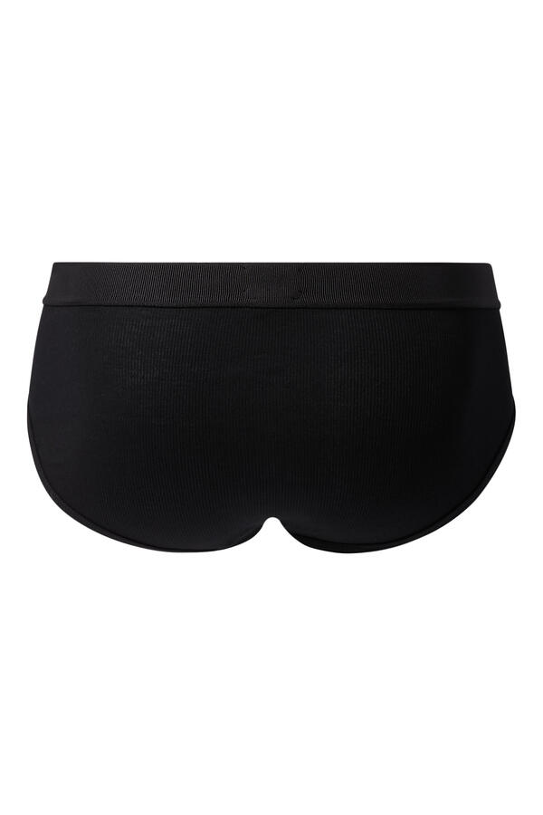 Ribbed Cotton Modal Briefs