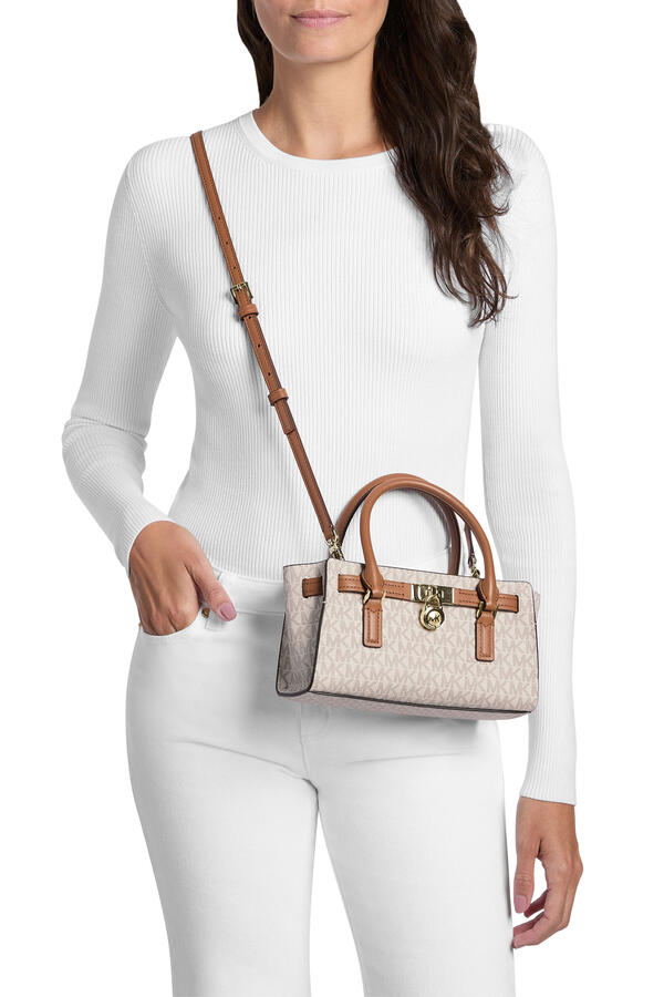 Hamilton Moderne Extra-Small Signature Logo Crossbody Bag 