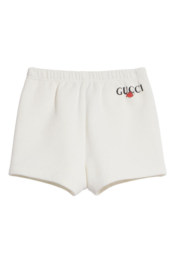 Kids Cotton Jersey Shorts with Print