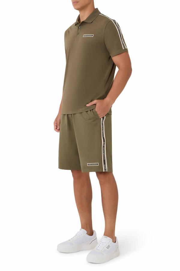 EA7 Train Logo Series Shorts 