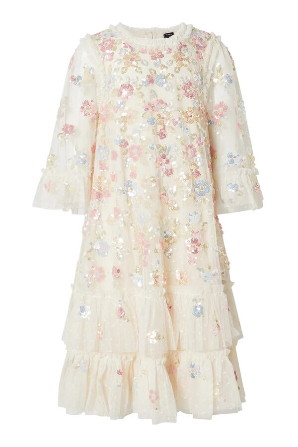 Kids Sequin Bloom Dress