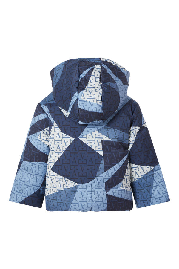 Kids All-Over EA Logo Hooded Jacket