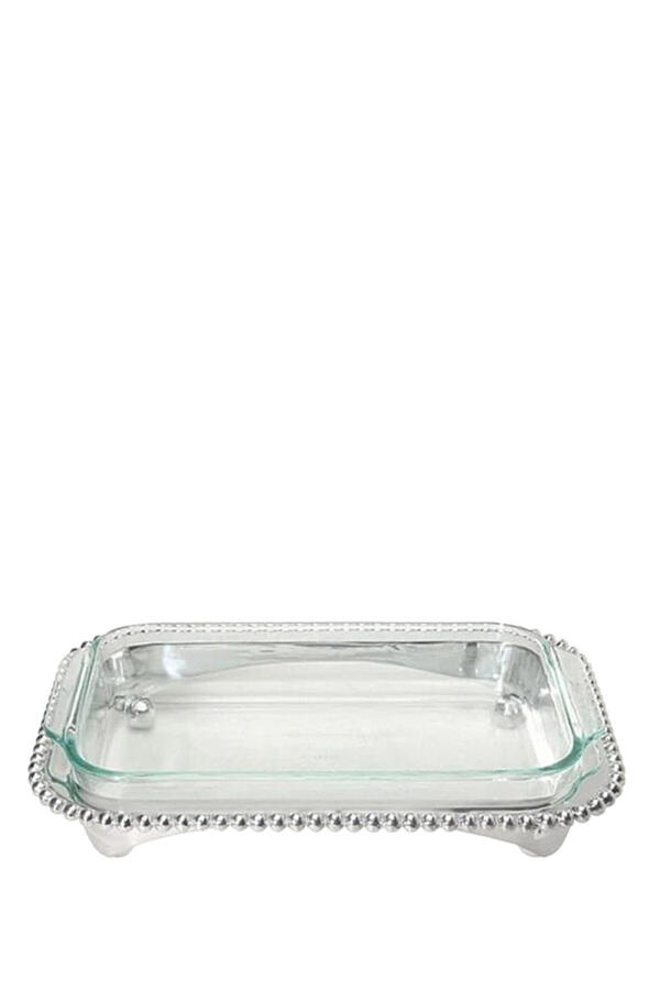 Oblong Pearled Casserole Caddy