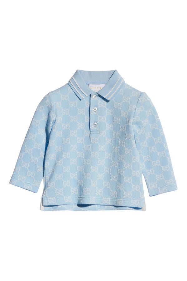 Kids GG Cotton Polo Shirt